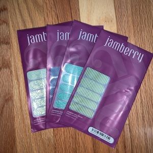 Bundle of 4 jamberry nail set